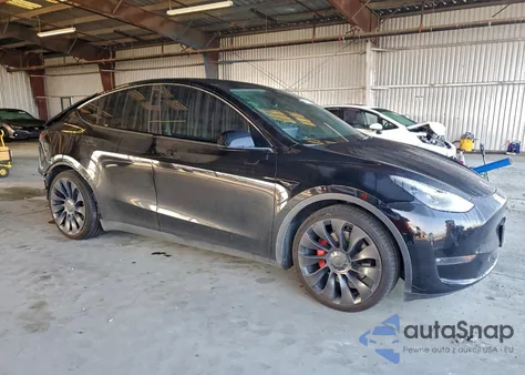 2022 Tesla Model Y из США, поврежденный, VIN 7SAYGDEF5NF347905
